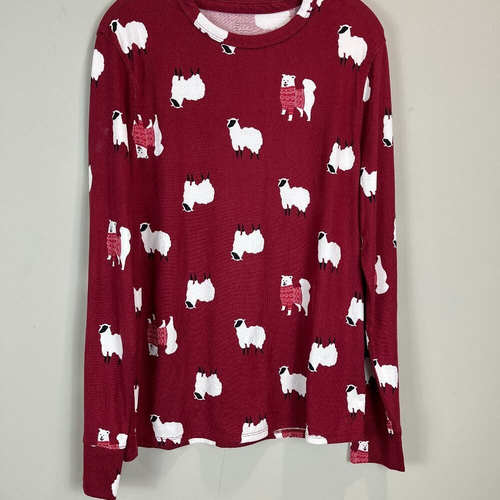 Women's 2-piece red pajama set, Size M